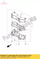 59C835110000, Yamaha, lente, tachimetro yamaha xp 500 2013 2014 2015 2016, Nuovo