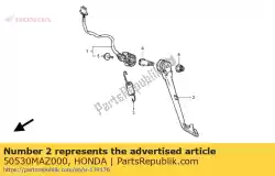 Aquí puede pedir para x4 de Honda , con el número de pieza 50530MAZ000: