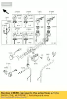 260301058, Kawasaki, harnais kawasaki klf300 4x4 kvf300 kvf400 prairie kvf360 300 400 360 , Nouveau