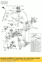 51087507815Z, Kawasaki, tank-comp-fuel, m.s.black er650 kawasaki er-6n 650 2011, Nuovo