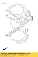 1121135G010F0, Suzuki, cilindro suzuki rm z450 450 , Nuevo