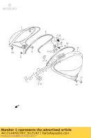 4417144H01YKY, Suzuki, couvercle, réservoir, r. suzuki sfv gladius u aue a  sfv650a 650 , Nouveau