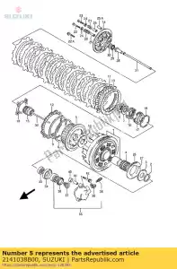 Suzuki 2141038B00 hub comp,clutch - Bottom side