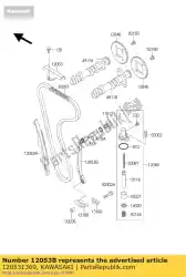 Tutaj możesz zamówić prowadnik, rr ex250-h7 od Kawasaki , z numerem części 120531369: