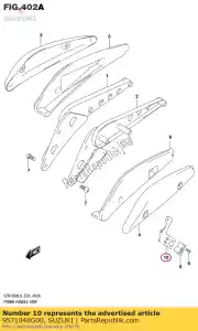 suzuki 9571048G00 suporte, capacete - Lado inferior