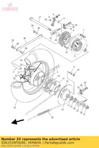 yamaha 55K2539F0000 piastra 1 - Il fondo