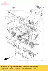 Aquí puede pedir conjunto inyector de Yamaha , con el número de pieza 5JW137611000: