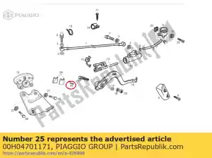 Piaggio Group 00H04701171 lente - Onderkant