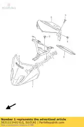Aquí puede pedir cubierta, mango fr de Suzuki , con el número de pieza 5631111H01YLG: