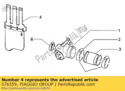 Qui puoi ordinare paraspruzzi da Piaggio Group , con numero parte 576359: