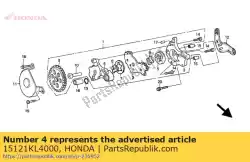 Ici, vous pouvez commander le aucune description disponible pour le moment auprès de Honda , avec le numéro de pièce 15121KL4000: