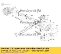 1A001623, Piaggio Group, vis à tête hexagonale à bride ape aprilia gilera piaggio vespa  atlantic beverly bv fly fuoco gts super ksua0 liberty lt lx lxv medley mp mp3 nexus primavera rp8m45410 rp8m45510, rp8m45820, rp8m45511 rp8m45610, rp8m45900 rp8m45610, rp8m45900, rp8m45611, rp8m45901,  rp8m66700, rp8m6850, Nouveau