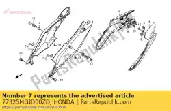 stel illust * type4 * in van Honda, met onderdeel nummer 77325MGJD00ZD, bestel je hier online: