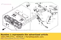 16017MCJ751, Honda, conjunto de eixo, acionador de partida honda cbr fireblade rr cbr900rr 900 , Novo