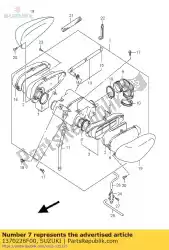 Here you can order the cleaner,air,rh from Suzuki, with part number 1370226F00: