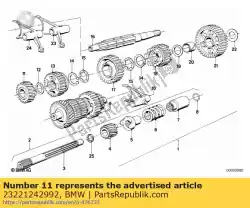 Qui puoi ordinare ruota dentata 5a marcia - 17,5deg da BMW , con numero parte 23221242992: