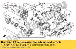 Ici, vous pouvez commander le aucune description disponible pour le moment auprès de Honda , avec le numéro de pièce 41520HN7000: