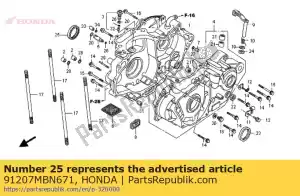 honda 91207MBN671 paraolio, 35x45x6 - Il fondo