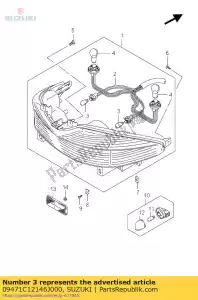 suzuki 09471C12146J000 .bol (12v.16w) - Onderkant