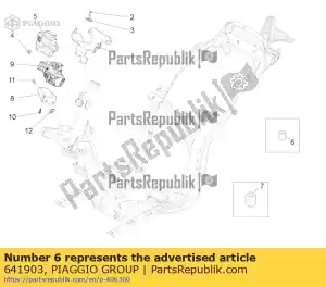 Piaggio Group 641903 emi kern - Onderkant