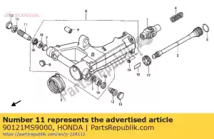 Honda 90121MS9000 bullone, braccio oscillante - Il fondo