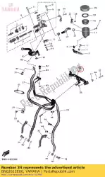 Aquí puede pedir soporte de Yamaha , con el número de pieza BN62612E00: