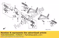 50635KS5000, Honda, Barra comp., r. passo honda nx  2 nx250 250 , Nuovo