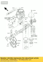 161261394, Kawasaki, valve,vacuum zx600-j1 kawasaki zx 600 2000 2001 2002, New