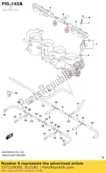 Qui puoi ordinare o-ring da Suzuki , con numero parte 1572108J00: