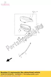 Ici, vous pouvez commander le câble de compteur de vitesse auprès de Yamaha , avec le numéro de pièce 2DKH35500000: