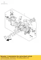 1340544G00, Suzuki, Body assy, ??przepustnica suzuki gsr 600 2006 2007 2008 2009 2010, Nowy