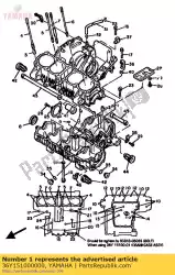 Here you can order the crankcase assy from Yamaha, with part number 36Y151000000:
