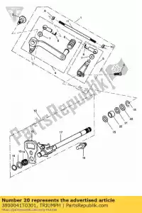 triumph 3800041T0301 bearing, needle - Bottom side