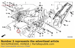 Honda 50192MGE000, Colletto a, l. sospensione del motore, OEM: Honda 50192MGE000
