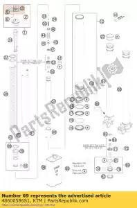 ktm 48600586S1 tap compressão cpl. - Lado inferior