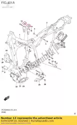 Ici, vous pouvez commander le plaque, tête mtg auprès de Suzuki , avec le numéro de pièce 4199329F10: