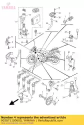 Aquí puede pedir collar de Yamaha , con el número de pieza 903871100600: