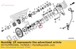 rol, 5x25 van Honda, met onderdeel nummer 90702MN5000, bestel je hier online: