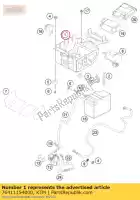 76411154000, KTM, caja electronica husqvarna ktm  rally 450 2015 2016 2017, Nuevo