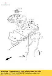 Here you can order the tank,fuel from Suzuki, with part number 4410047H11YBD: