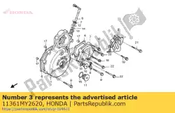 Aqui você pode pedir o capa, iniciante em Honda , com o número da peça 11361MY2620: