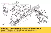 90302GR2000, Honda, boltwasher, 5x16 honda cb sa 50 1300 1993 2003 2005 2007 2008 2009, New