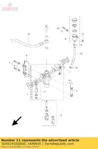 yamaha 1D4E24560000 washer - Bottom side