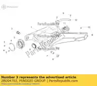 2B004702, Piaggio Group, rubberen balg moto-guzzi zgukwa00 zgukwa00, zgukwc00 zgukwb00 zgukwp01 zgukwu00 zgukwua0 zgukya00 zgukya00, zgukye00 zgukyb00 zgukyua0 zgukyub0 850 2019 2020 2021 2022, Nieuw