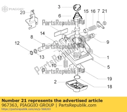 Aprilia 967363, Nuez, OEM: Aprilia 967363