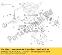 1A015578, Piaggio Group, zespó? pompy olejowej aprilia ksua0 rs 660 abs (apac) tuono 660 (apac) zd4ksa00, zd4kvh, zd4ksg zd4ksue0 zd4xba00 zd4ztpiag 660 2020 2021 2022, Nowy