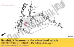 Aqui você pode pedir o conjunto da bobina, ignição (2,3) em Honda , com o número da peça 30521MJED01:
