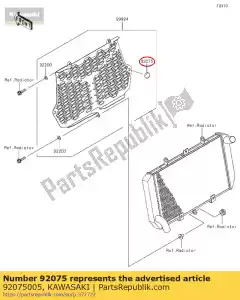 kawasaki 92075005 amortiguador kl600-a1 - Lado inferior