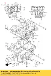 Qui puoi ordinare set carter da Suzuki , con numero parte 1130224813: