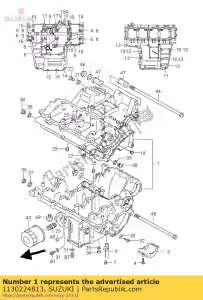 suzuki 1130224813 set carter - Il fondo